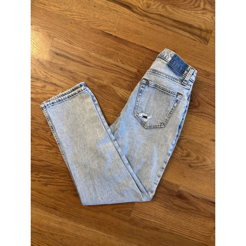 Abercrombie & Fitch The Ankle Straight Ultra High Rise Curve Love Jean Sz 26/2r